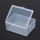 5pcs Clear Plastic Storage Box Collection Container Case Part Box 3C