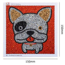 5D DIY Full Drill Special Shaped Diamond Painting Cartoon Dog Cross Stitch
