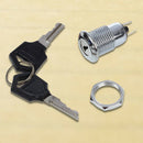 On Off Two Terminals Keyswitch Keylock Switch w Keys Z5Z1
