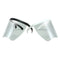 Large Full Face Shield Goggles Clear Lens Sunglasses Flat Top Wrap Visor Black