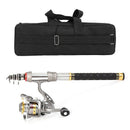 Leo Telescopic Fishing Rod And Reel Combo Full Kit Spinning Fishing Reel Ge