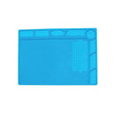 33.7*22.7cm Anti Static Repair Heat Insulation Silicone Pad Desk Mat Magnetic H