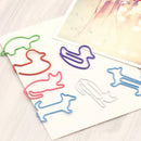 Cartoon Animal Shape Paper Clip Creative Novelty Interesting Clip 30Pcs Gift AU