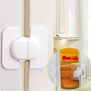 Kids Child Safety Door Lock Proof Cupboard Fridge Cabinet Prevent Clamping New