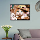 DIY Digital Oil Painting By Numbers Animal Drawing Picture Modern Wall Art A