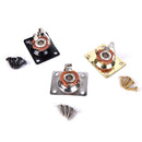 Sliver Square Style New Guitar Jack Plate , Output Socket Chrome Rectang BX