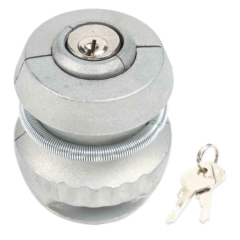 Universal Trailer Parts Hitch Lock Ball Lock for Coupling Tow Caravan Zinc