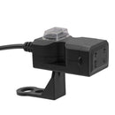 12V-24V Car Waterproof Lighter Socket Dual 3.1A USB Port Charger Power Outlet