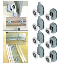 8 pcs. Shower Door  Rollers 25mm Roller Guide for Shower Cabinet Glass BX