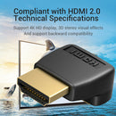 Vention HDMI2.0 Male to HDMI Female Video Extension Connector (H350HDFA)