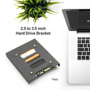 1x 2.5 inch to 3.5 inch SSD HDD Mounting Adapter Hard Drive Holder Bracket A