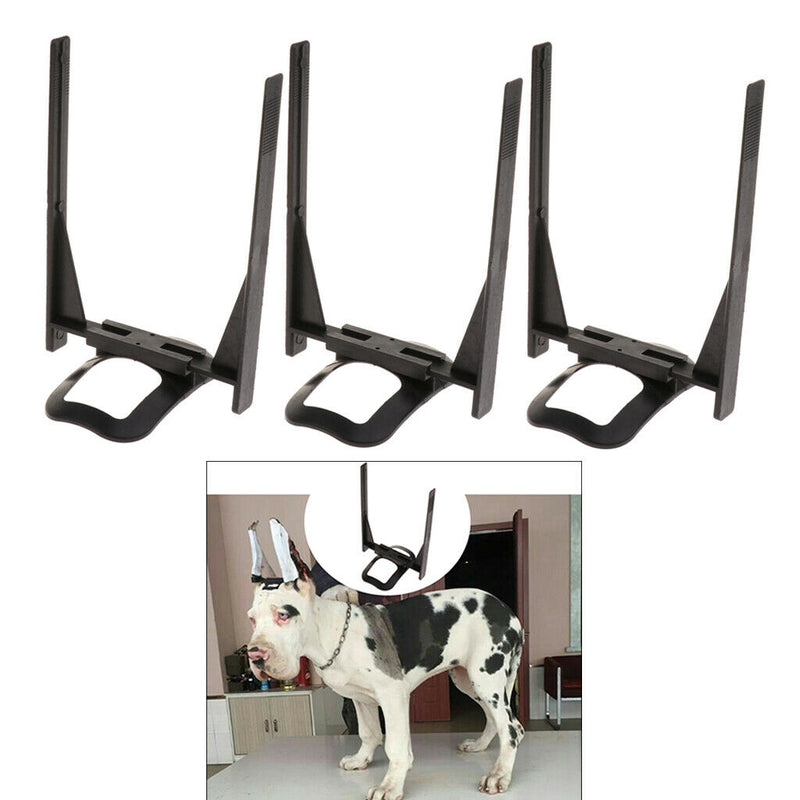 3x Plastic Dog Ear Care Tool Ear Stand Up - Dog Ear Stand Corrector