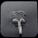Adhesive Hooks Wall Hooks Heavy Duty Stick on Strong Waterproof Ceiling Han Z9L1