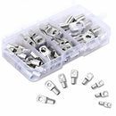 60x Copper Tube Terminals Battery Welding Cable Lug Ring Crimp Connectors Tool