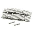 100 Pcs Stainless Steel 2.5mm x 16mm Dowel Pins Fasten Elements Y5M2