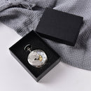 Black Display Case for Single Pocket Watch Jewel Chain Storage Gift BoxTEUS