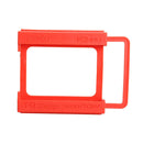 2.5 to 3.5 Inch SSD Notebook HDD Hard Disk Mounting Adapter Dock Holder Red