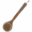 Dry Skin Body Brush Bath Exfoliating Brush Natural Bristles Back Scrubber w