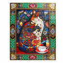 Colorful Cat Special Shaped Diamond Painting DIY Diamond Picture