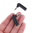2pc3.5 jack Right Angle Female 3.5mm Jack Connector L Jack Adapter Connector  JR
