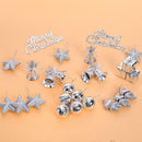 28pcs Christmas Decorative Pendant Christmas Strap Set Box
