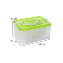 4-Layer 72-Cell Portable Dumplings Refrigerated Box Refrigerator Fresh-Keep