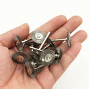 100Pcs For Rotary Wire Brushes Wheels Set 3.0Mm Shank For Accessories Wood