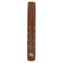 Wood Incense Burner Holder Wooden Ash Catcher For Sticks Home Decoration Rac Hn