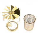 Metal Spinners Rotating Tea Light Candle Holders Candle Stand DIY_Rose