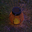 Solar Power LED Lantern Outdoor Garden Hanging Lamp Lawn Landscape Light