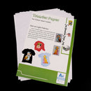 10 sheets A4 iron on transfer paper for inkjet heat print for light colorâ„–[
