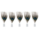 Set of 5 Pieces Dreadlocks Beads Pendant Hair Decorations, Metal Cuffs Braid