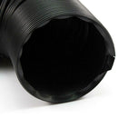 Universal 63mm 2.5in Black Flexible Telescopic Air Cleaner Intake Hose