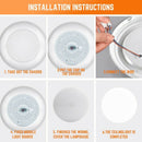 Led Ceiling Light Module Light Source 36W Round High Brightness Lighting In T9W3