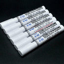 White Highlighter Marker Pens Thin Waterproof Car Tyre Pen Painting Permane W2R5