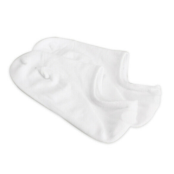 Nonslip Bamboo Fiber Socks Cotton Ankle Boat Low-cut White