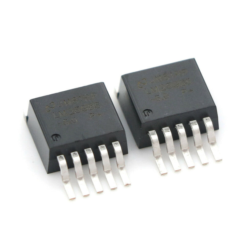 10pcs LM2596S-5.0 LM2596 Voltage Regulator IC SMD TO-263-5 5V 3A E&F T 9H FT
