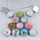Portable Metal Pill Box Medicine Organizer Storage Container Folding Pill C Kw
