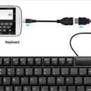 Micro USB to USB OTG Cable Adapter For Smart Android Mobile Phone Tablet PC  Z