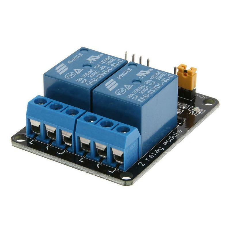 DC 5V 2 Way Relay Driver Control Module PLC Controller Board for Arduino