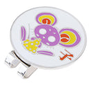 Zodiac Rat Golf Markers plus Magnetic Alloy Golf Cap Hat Clip Golf Ball Mak_