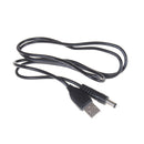 1M USB Port To 5.5 x 2.1mm 5V DC Barrel Jack Power Cable Connector For Device JR