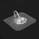 Strong Transparent Suction Cup Sucker Wall Hooks Hanger for Kitchen Bathroo Y9T7