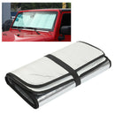 Car Styling Windshield Sunshade Reflector Heat Shield Aluminum Foil for Jeep