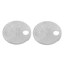 2x Spark Plugs Gapper Round Coin Type 0.5 To 2.4 Mm
