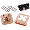 Metal Buckle Twist Clasps Turn Lock Snap Twist Locks For DIY Handbag Craft  BX