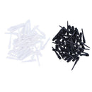 100pcs/set 2BA/6mm Groove 28/25/23/20mm Soft Dart Points And Electronic Da OZ