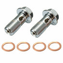 2x Motorcycle Stainless Brake Banjo Bolt M10 x 1.0mm Caliper Master Cylinde Z7L6
