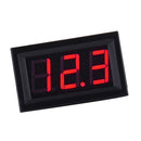 3-digit Red LED Digital Volt Voltage Meter Voltmeter Car Motor 2 Wire 0.56'