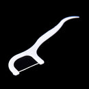 30Pcs/Box Sticks Health Tooth Clean Picks Dental Floss Flosser Toothpicks-L BX